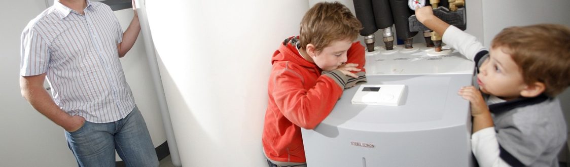 Wärmepumpe Heizungsraum
